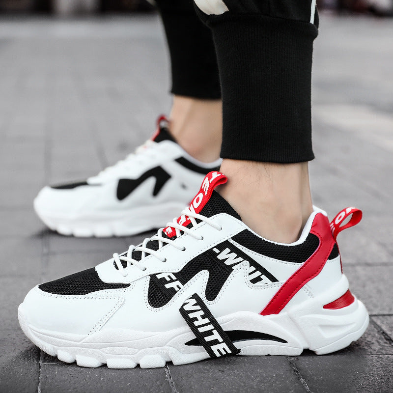Breathable mesh shoes
