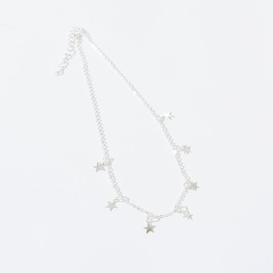 European And American Fashion Clavicle Chain Popular Handmade Pentagonal Star Pendant Necklace