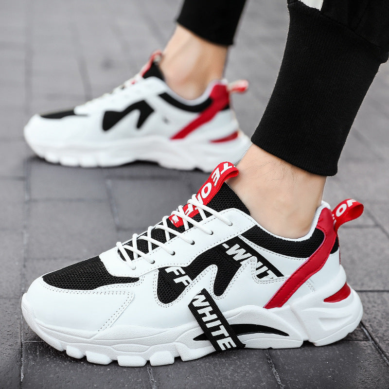 Breathable mesh shoes