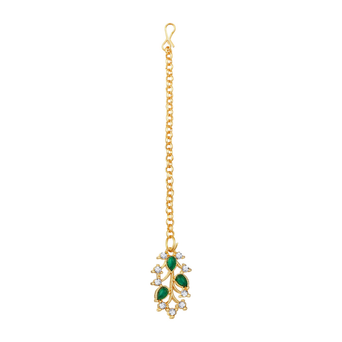 Atasi International American Diamond AD with Colorful Crystal Necklace Jewellery Set for Women/Girls | Perfect for Weddings, Parties & Festive Occasions